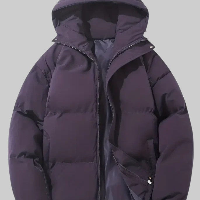 VERA | KLASICKÝ TEPLÝ KABÁT S KAPUCÍ