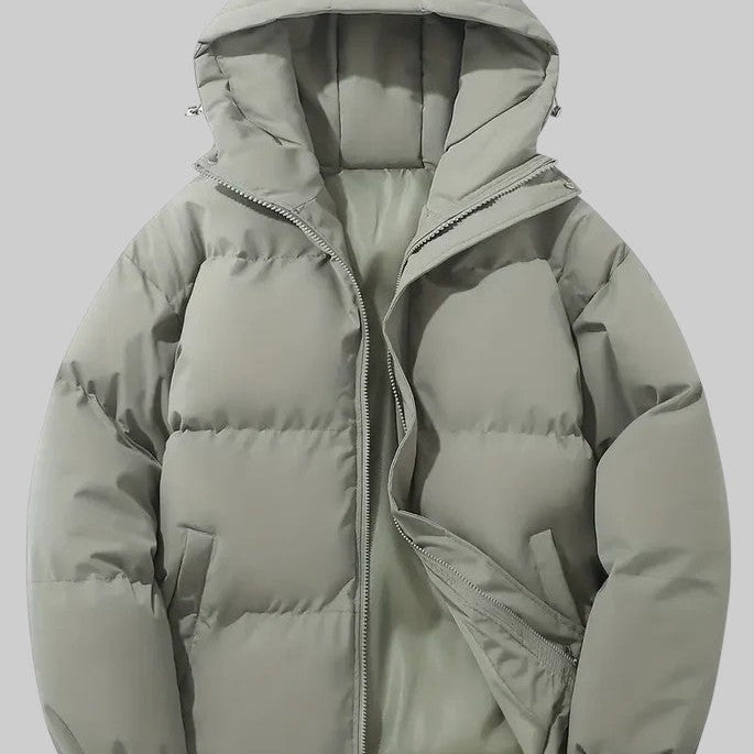 VERA | KLASICKÝ TEPLÝ KABÁT S KAPUCÍ