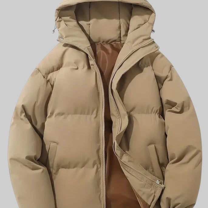 VERA | KLASICKÝ TEPLÝ KABÁT S KAPUCÍ