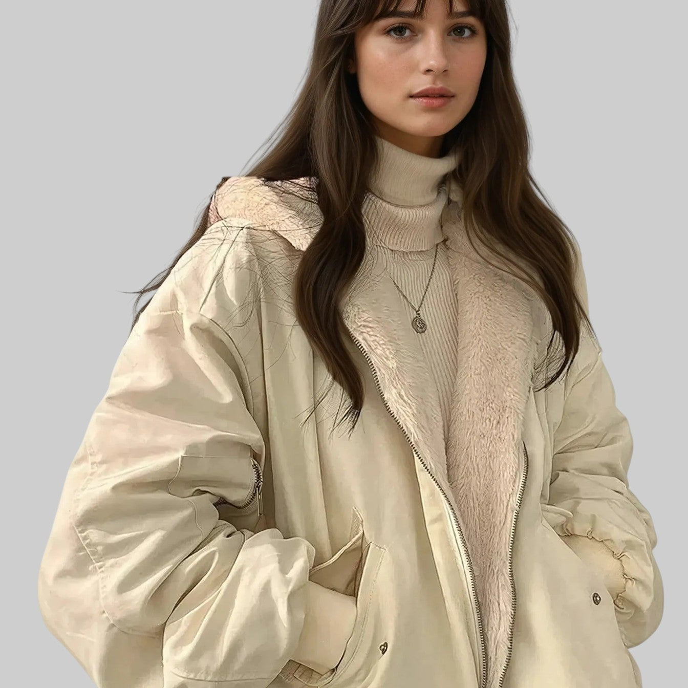 EMA | ELEGANTNÍ DVOJITÝ KABÁT